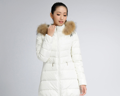 女裝時(shí)尚羽絨服（垂直修身）