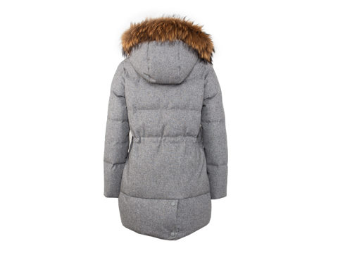 定制廠家外貿(mào)女式羽絨服加工定制