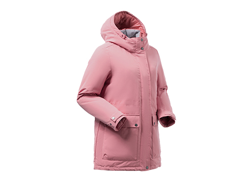 品牌定制時(shí)尚女款中長款保暖羽絨服