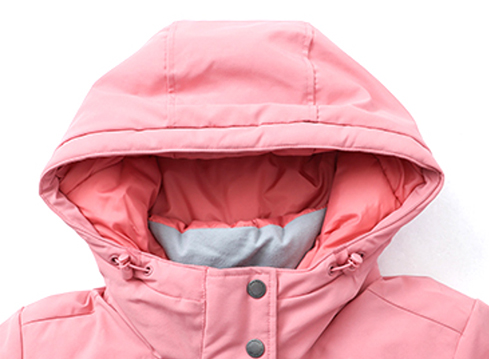 品牌定制時(shí)尚女款中長款保暖羽絨服