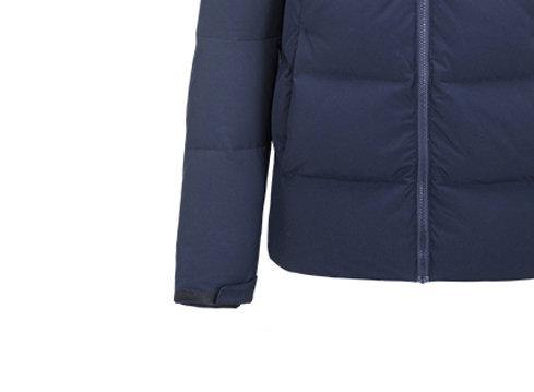 潮牌男款連帽抽繩羽絨服貼牌代工羽絨服