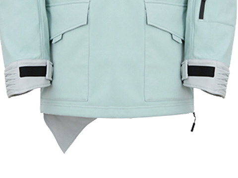 防水防油污功能滑雪服定制代工