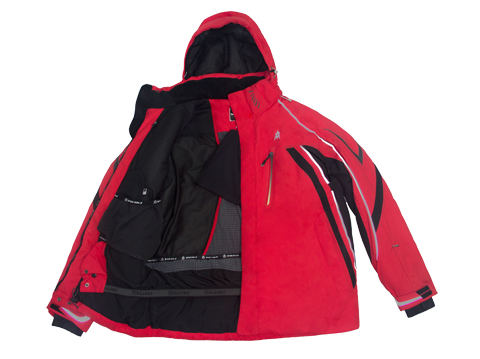 戶(hù)外防風(fēng)防水透氣保暖滑雪服定制代工