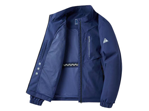 男士戶外休閑運(yùn)動(dòng)立領(lǐng)風(fēng)衣夾克定制加工