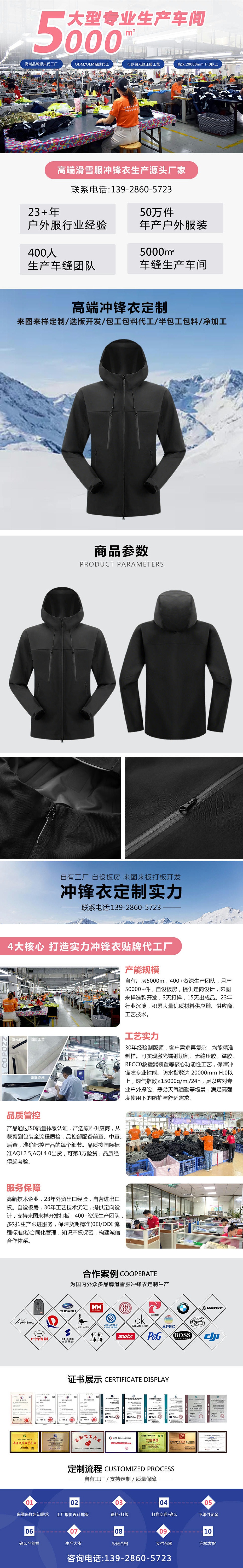 25.9睿牛制衣滑雪服官網(wǎng)詳情頁